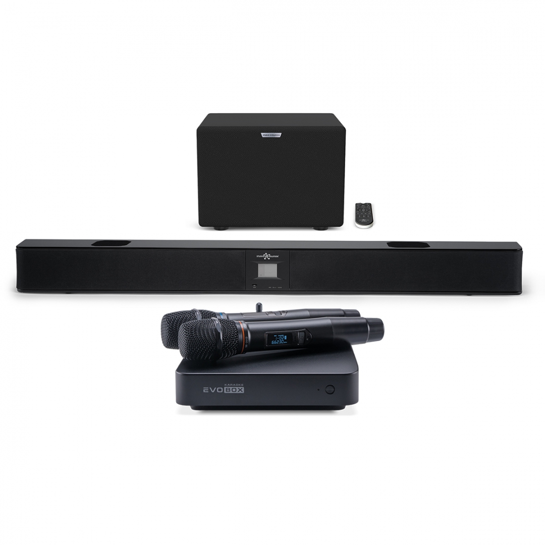 караоке-комплект EVOBOX Plus + EvoSound Bar (саундбар с караоке) в Воронеже