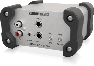 Klark Teknik DI 22P пассивный стерео директ-бокс в Воронеже