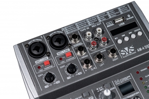SVS Audiotechnik mixers AM-4 DSP Аналоговый микшерный пульт, 4-канала в Воронеже